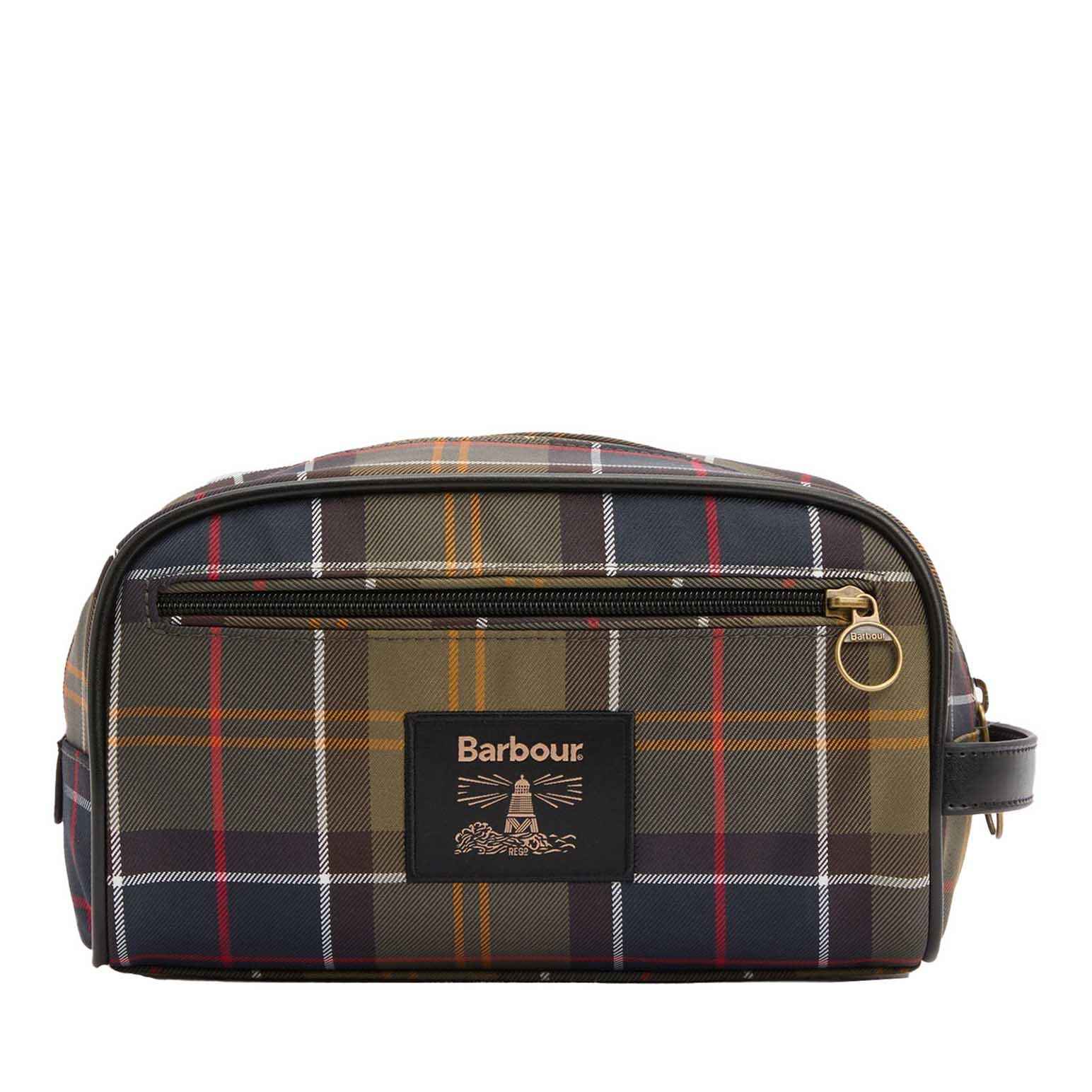Barbour Tartan Washbag